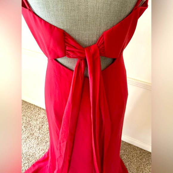 JJsHOUSE CINNAMON ROSE FLOOR-LENGTH SPECIAL OCCASION DRESS PLUS SIZE 14 🌟NWT🌟 - Picture 12 of 16